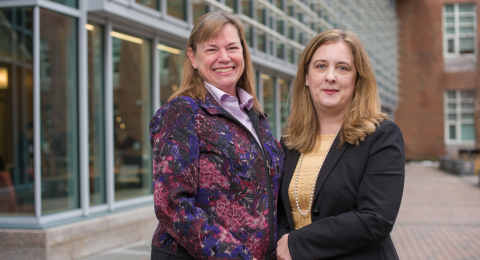 Catherine Plante and Linda Ragland