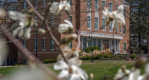 Paul College in spring
