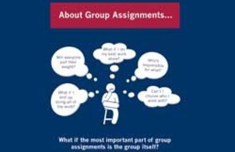 university student group assignment work 
