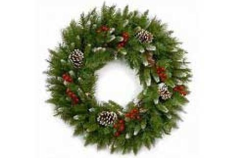 holiday wreath