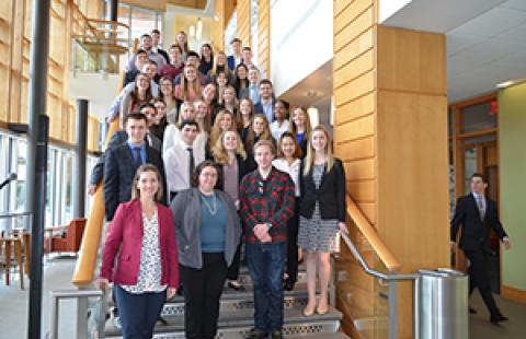 Group photo of students
