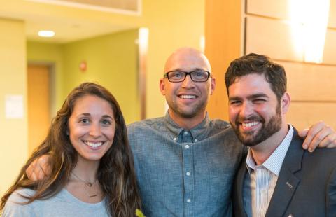 Paul College alums enjoying a Homecoming celebration