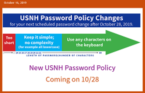 USNH Password policy