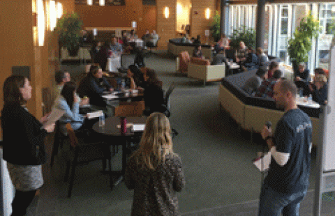 Paul Together Now Paul College Staff building event