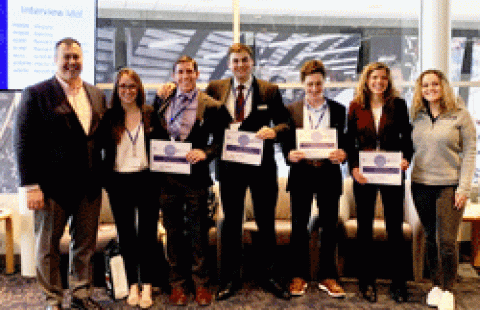 unh sales interview idol, students, James McIlroy, spring 2020