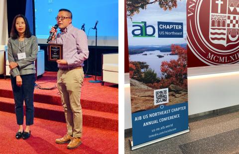 UNH Paul College Professor Jun Li recognized at the AIB USNE 2021 Annual Conference