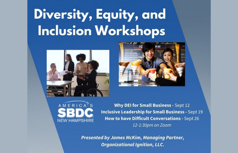 SBDC DEI workshop flier