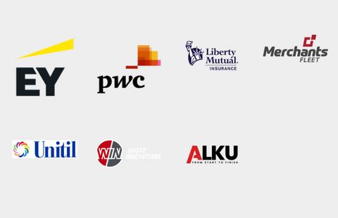 D&I Employer Champions Program logos of participating companies in Paul College CaPS program