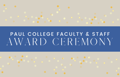 Paul College Faculty and Staff Awards slide