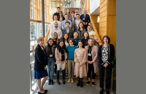 Participants of Peer Review Workshop held by UNH Paul College Marketing Department on April 15
