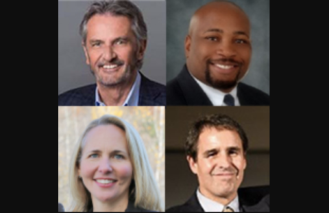 Headshots of the speaker series
