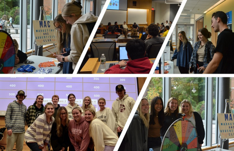 UNH AMA photo collage of events