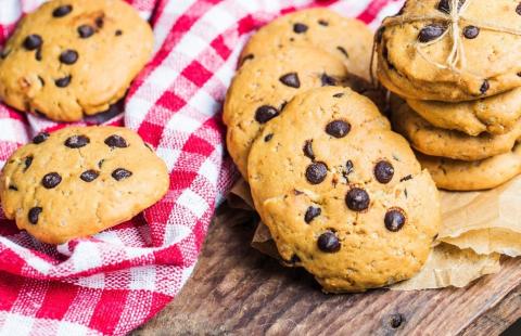 Cookies at a table