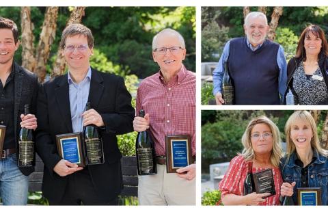 Paul Community award winners pose with their 2023 awards