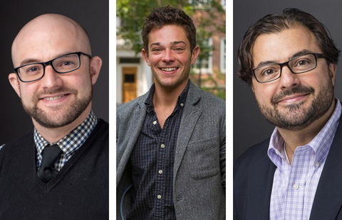 Michael Hanlon, Scott Lemos, and Andrew Seal headshot graphic