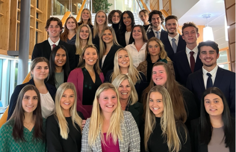 Ama Collegiate Team group photo