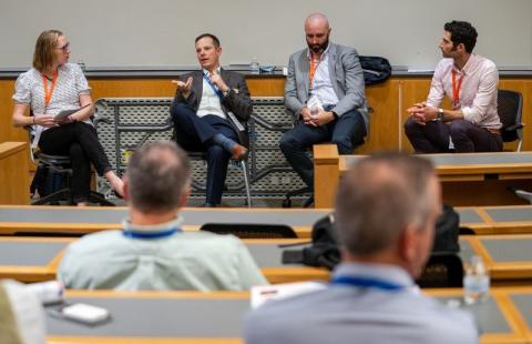 Peter Zaimes speaks at 2023 Business Analytics Conference