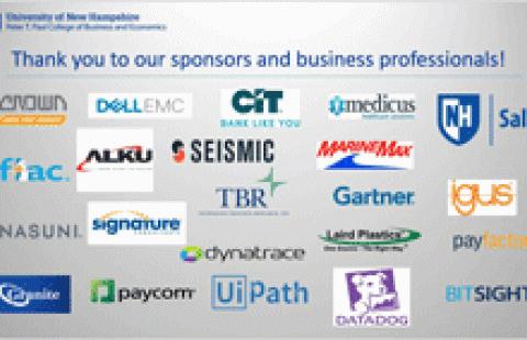 UNH Speed Sell Competition sponsors fall 2020