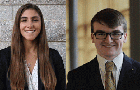 Rachel Fioto and Shane Kelley