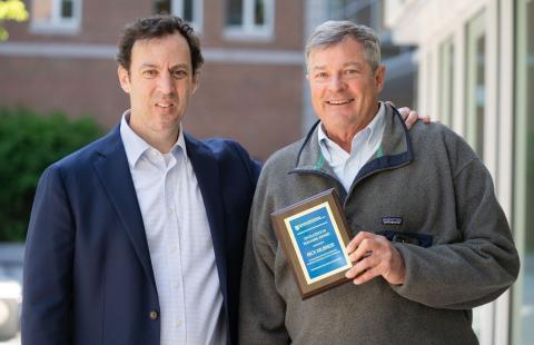 A photo of Rick Kilbride and Steve Ciccone