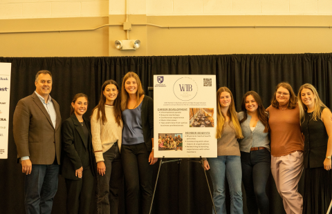  UNH's 8th Annual Women in Sales event connected nearly 100 students with 35+ professionals.