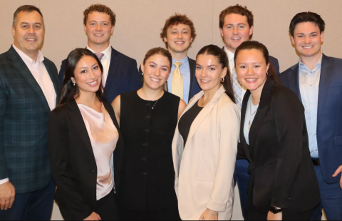The UNH Professional Sales Group at World Cup of Sales