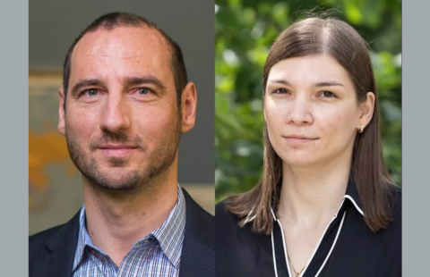 Mihail Miletkov and Viktoriya Staneva headshots