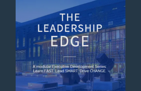 Leadership Edge program graphic.