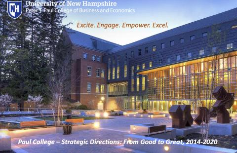 screenshot paul college strategic plan