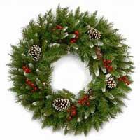 holiday wreath