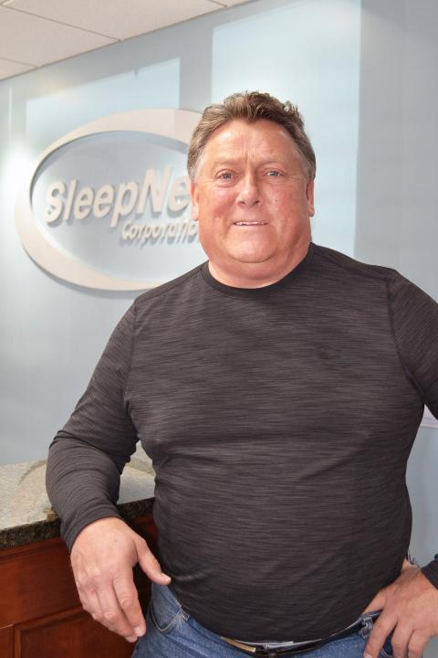 Alum Tom Moulton CEO and president of the Sleepnet Corporation Alum Tom Moulton CEO and president of the Sleepnet Corporation