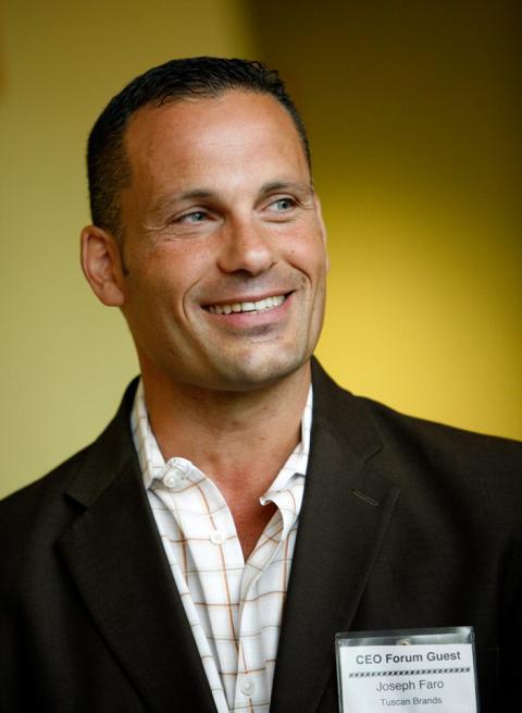 Joseph Faro, CEO &amp; Chief Food Taster