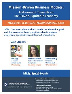 Center for Social Innovation & Enterprise, Mission-Driven Business Models