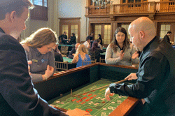 Annual UNH Sales Role-Play Competition and Casino Event in Huddleston Hall