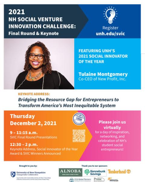 UNH's 2021 NH Social Venture Innovation Challenge