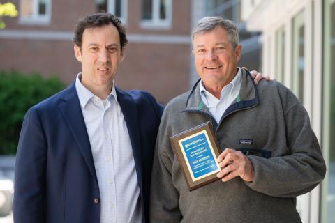A photo of Rick Kilbride and Steve Ciccone