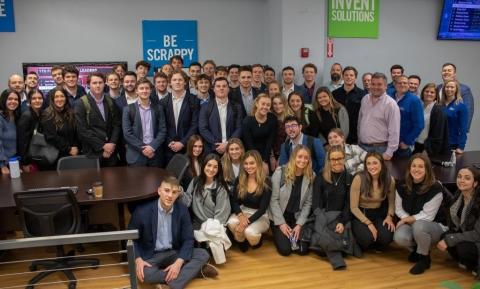 A group photo of the professional sales group