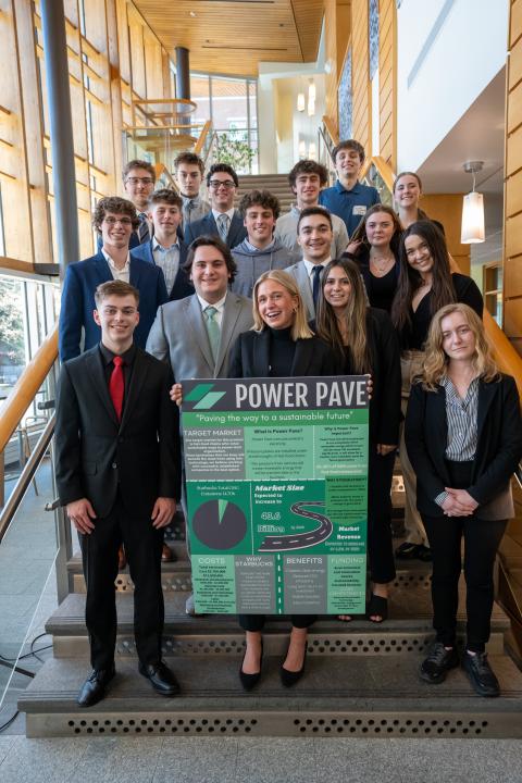 Students present at FIRE URC