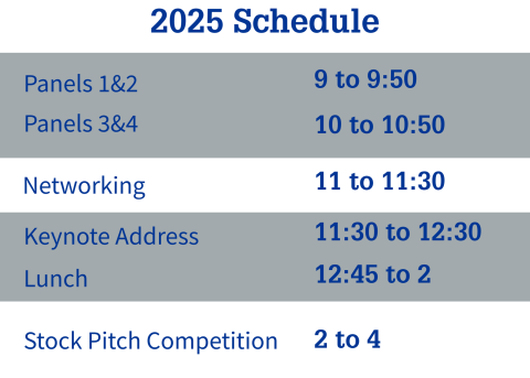 2025 schedule