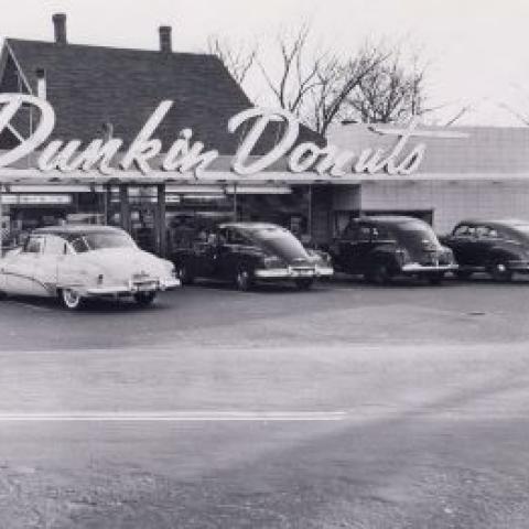 The first Dunkin' Donuts