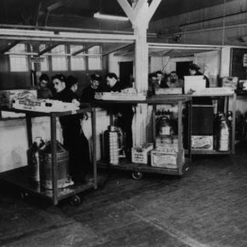 ILS drivers loading carts